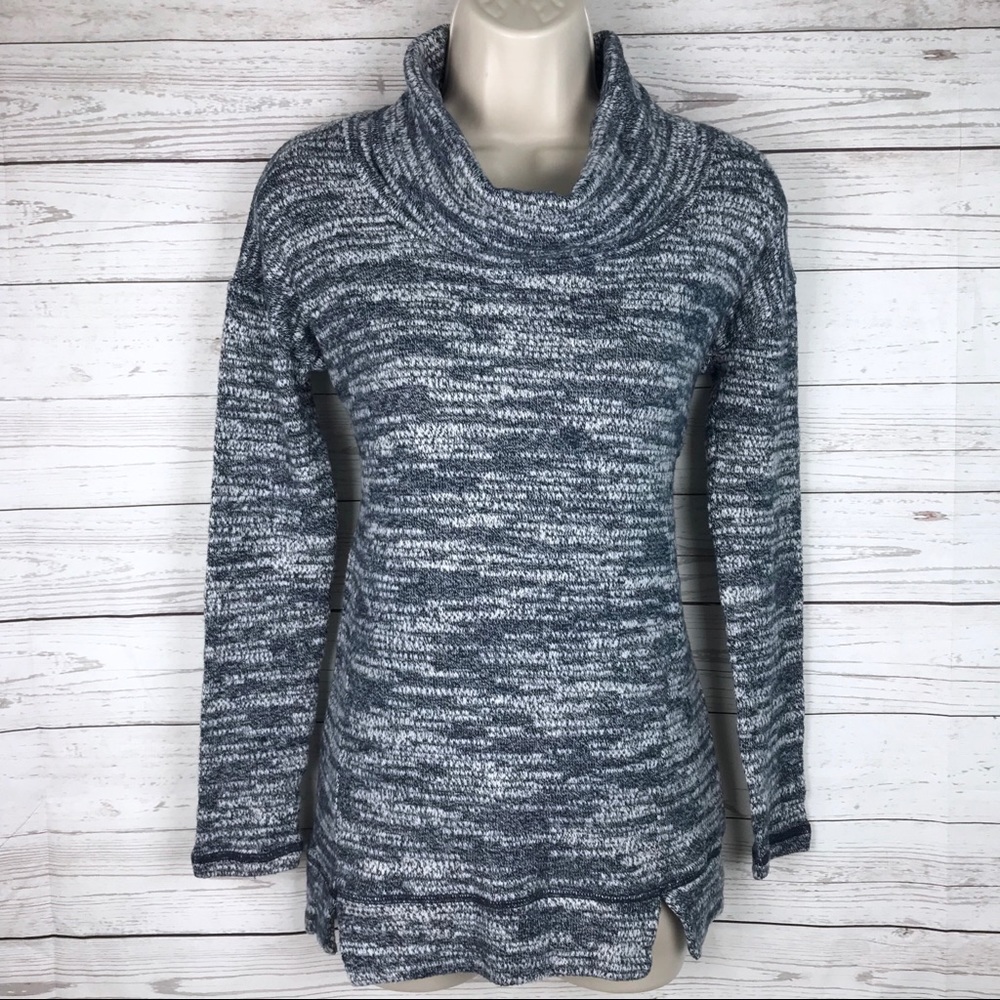 Aerie Cowl Neck Marled Soft Pullover Sweater